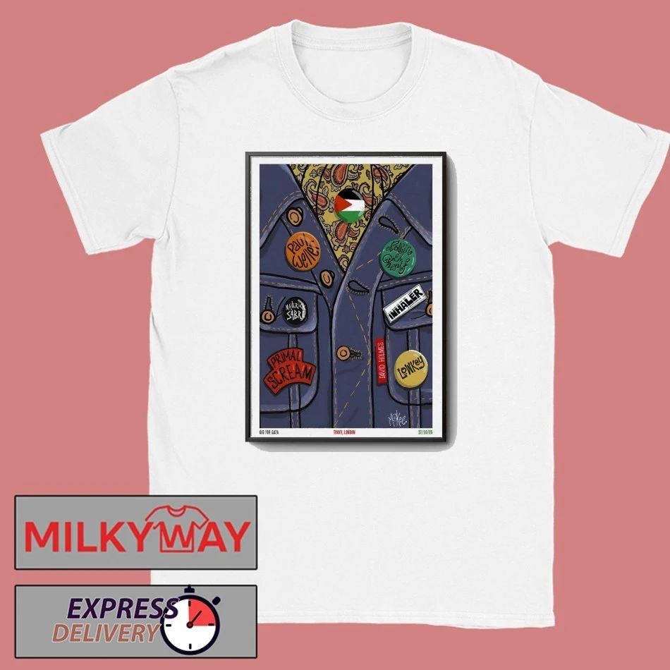 Paul Weller Oct 17 2025 Troxy in London UK Poster shirt