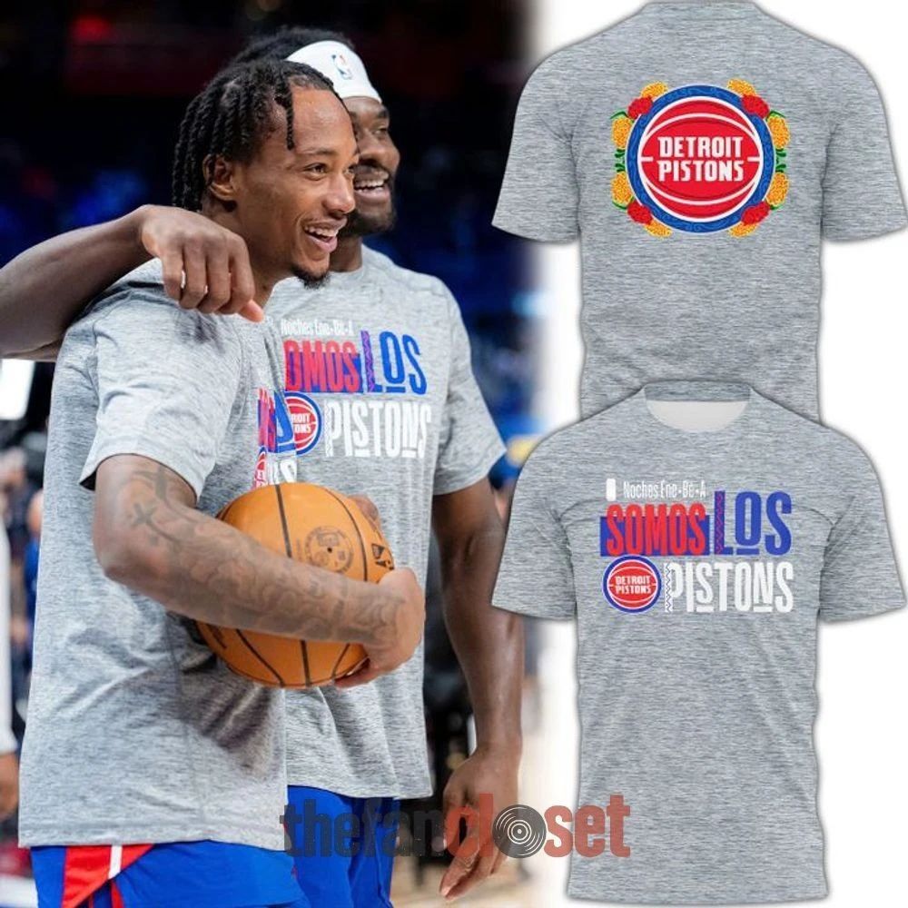Detroit Pistons “Los Pistons” Limited Edition Shirt