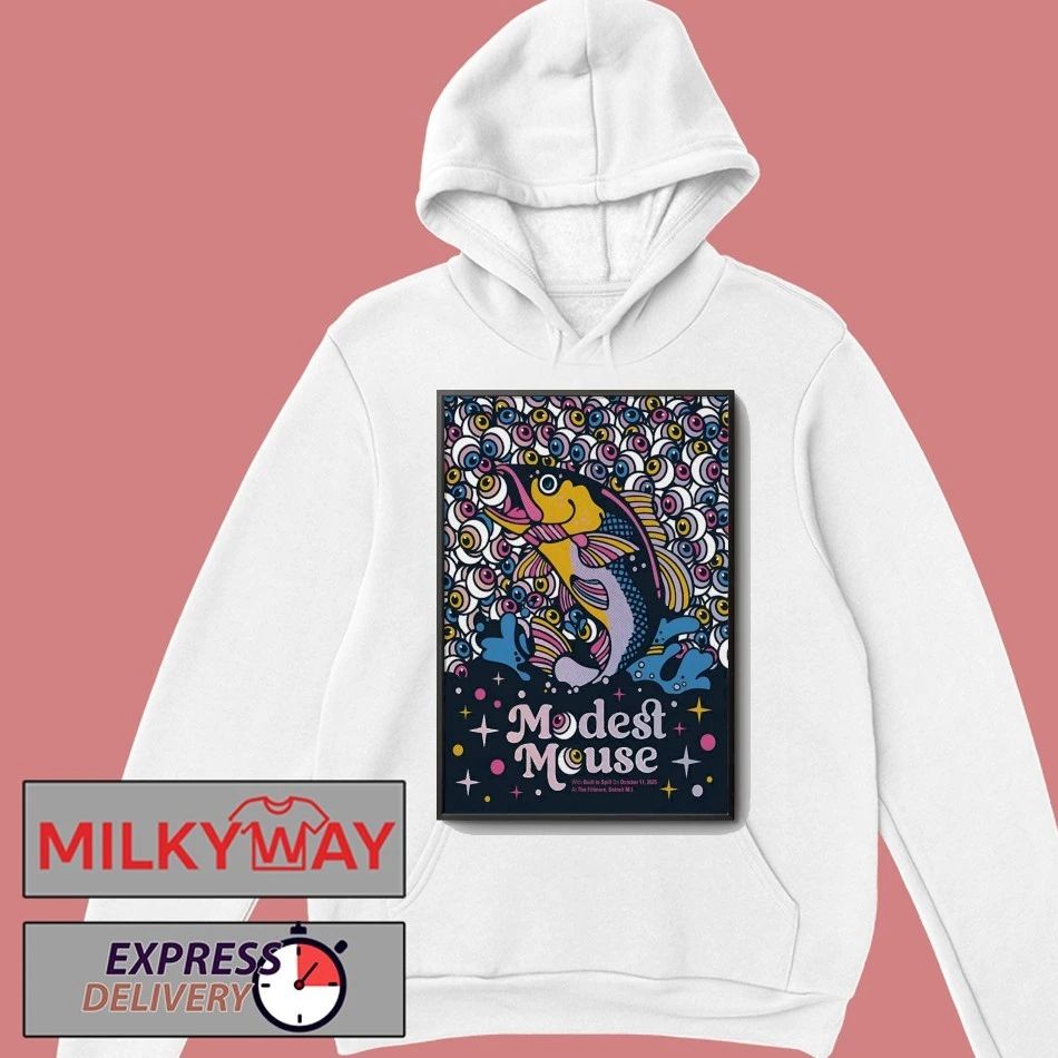 Modest Mouse Oct 11 2025 The Fillmore Detroit Tour Poster shirt
