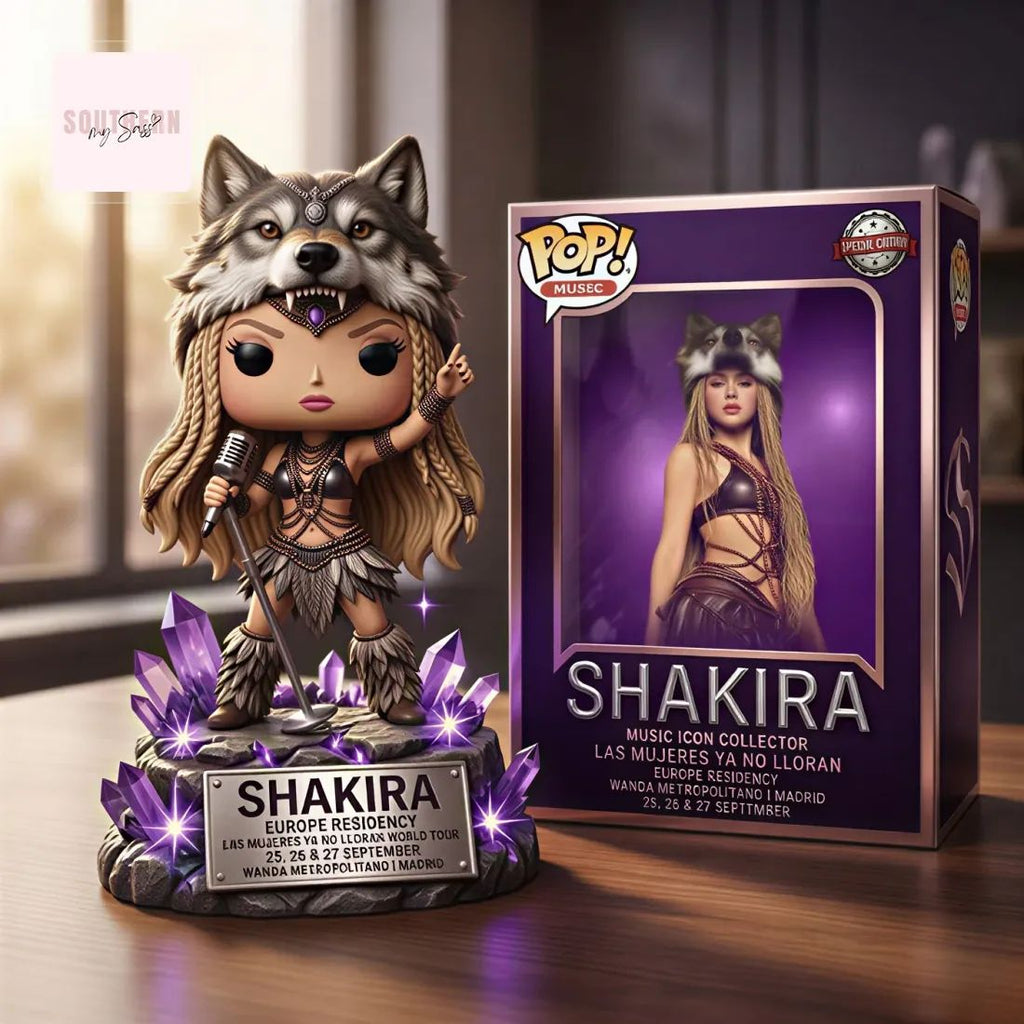 Shakira Las Mujeres Ya No Lloran Pop Figure Doll
