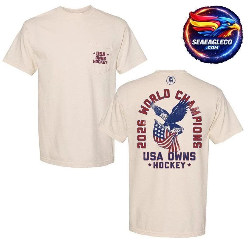 USA World Champions Two Sided Shirt