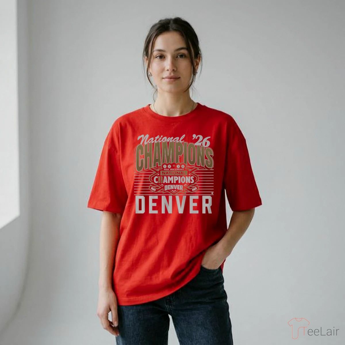 Denver Men’S Hockey 2026 National Champions Shirt