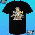 Michigan Wolverines 2026 Ncaa Di Men’s Basketball National Champions Trophy Shirt