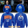 Edmonton Oilers 2026 City Arch All Blue Night Shirt