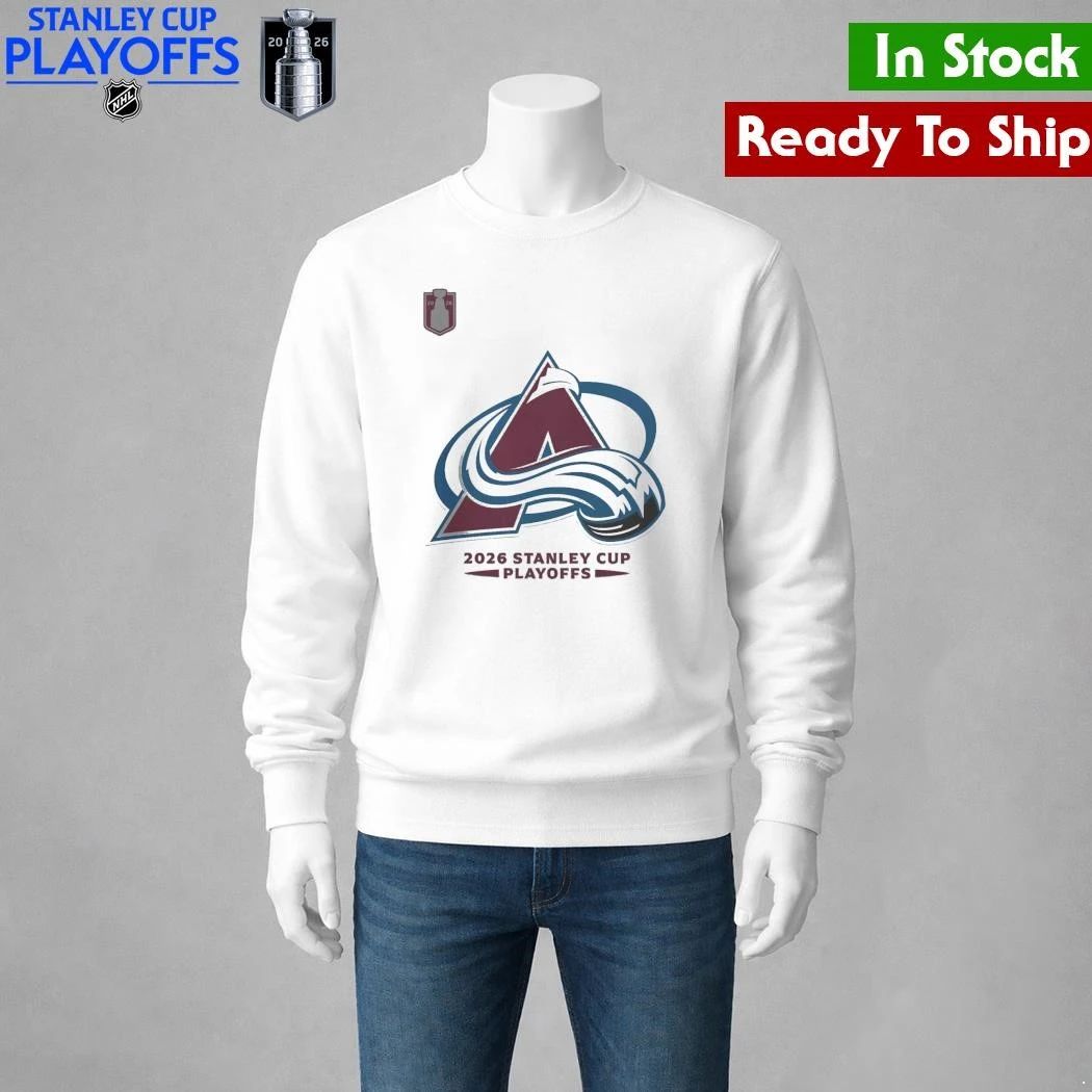 Colorado Avalanche 2026 Stanley Cup Playoffs Rink Performance Shirt