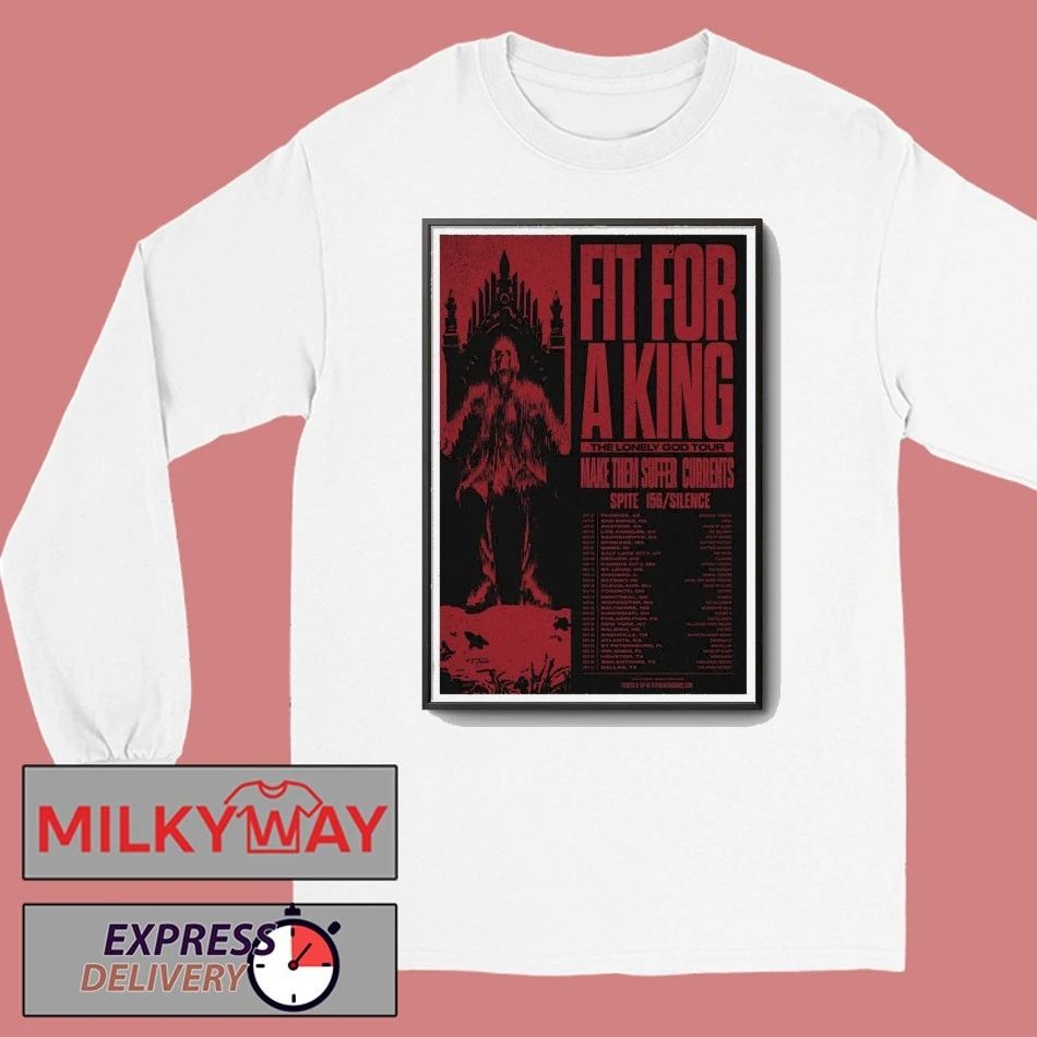 SPITE & 156 Silence The Lonely God Tour 2025 Poster shirt