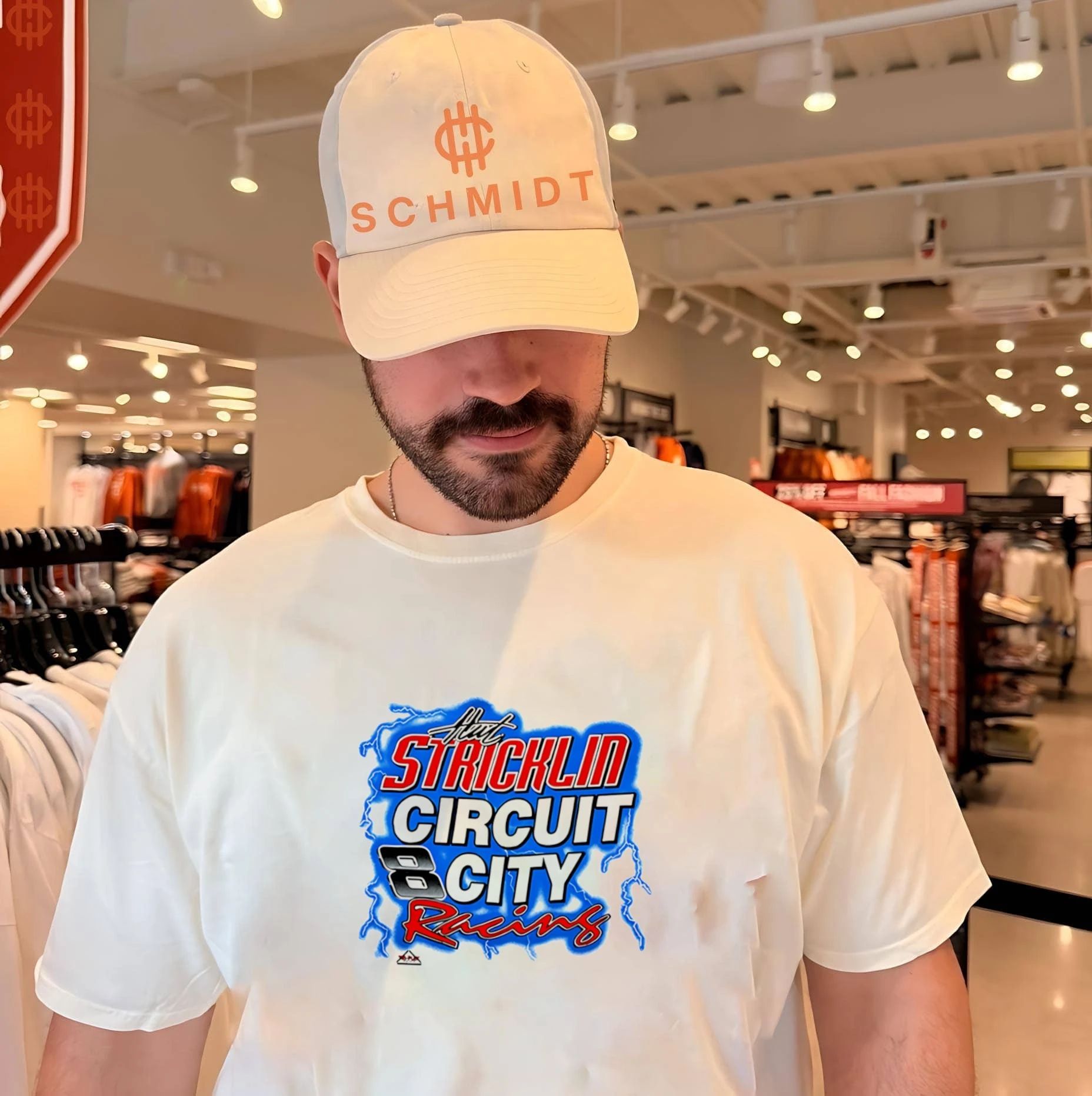 Hut Stricklin Circuit City Racing 8 NASCAR shirt