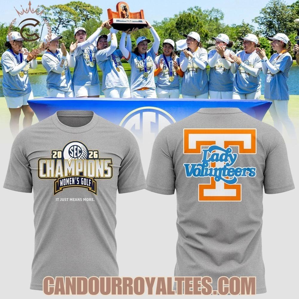 The First Time Tennessee Women’s Golf SEC Champions Shirt