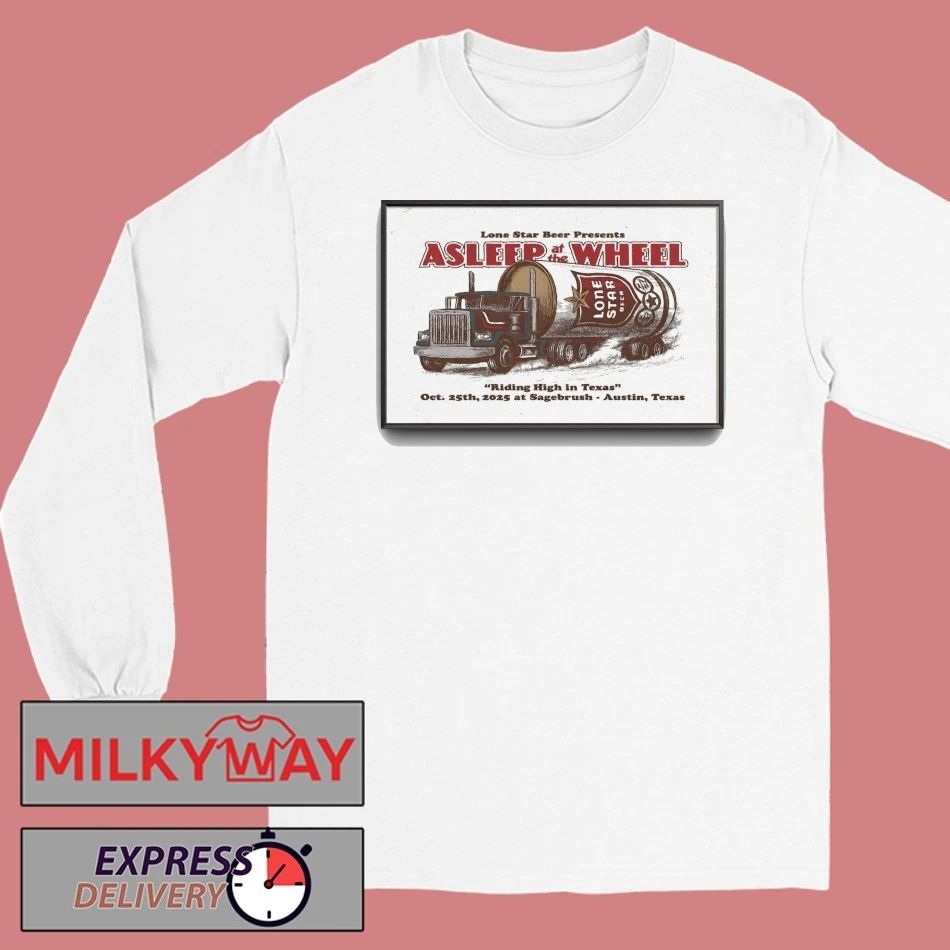 Asleep At The Wheel Austin 10.25.2025 Tour Poster shirt