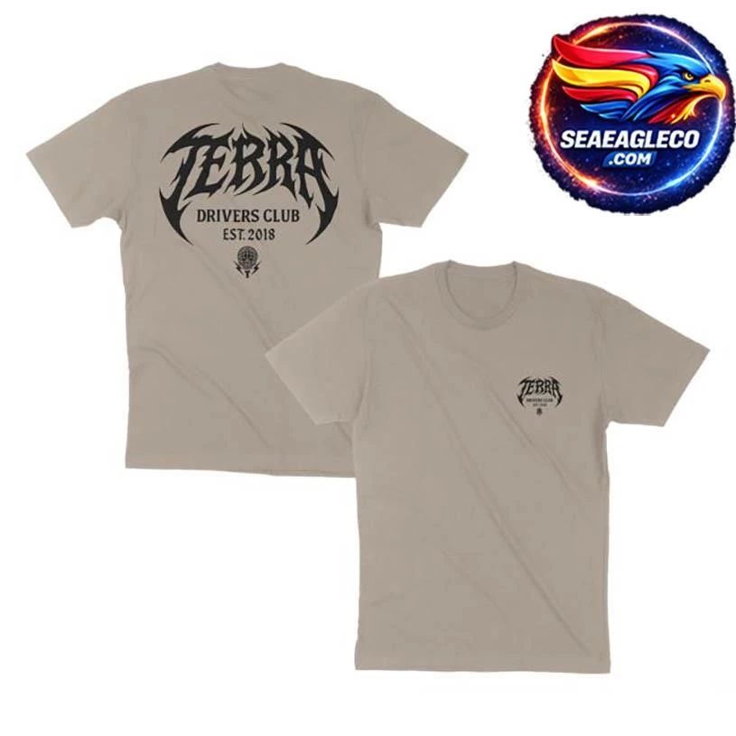 Terry Crew Drivers Club Tan Two Sided Shirt