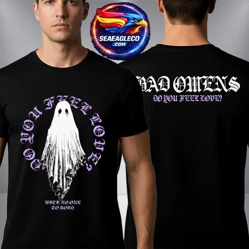 Bad Omens Do You Feel Love North America Tour 2026 Exclusive Merch Ghost Two Sided Shirt