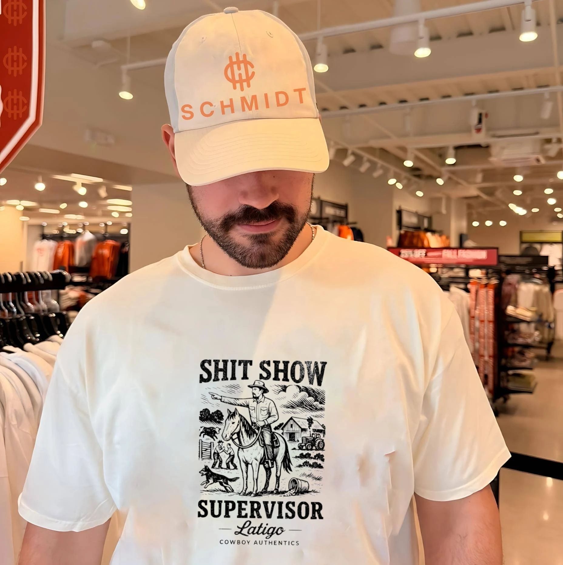 Shit Show Supervisor Cowboy Authentics Vintage shirt