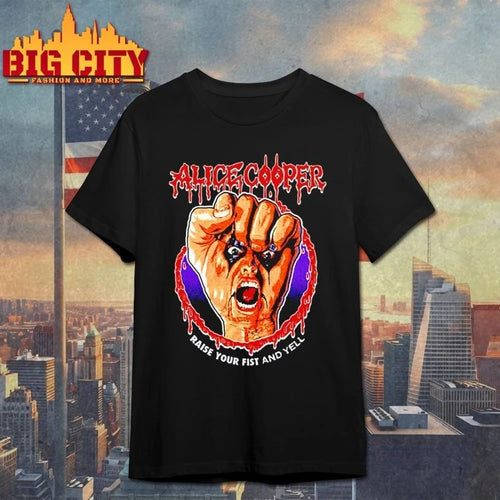 Alice Cooper Raise Your Fist and yell T-shirt