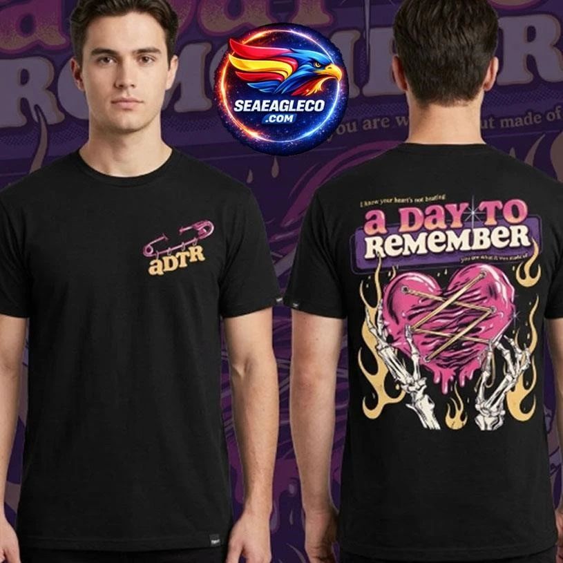 A Day To Remember Unapproved Design Art By Pink Fang Two Sided Shirt