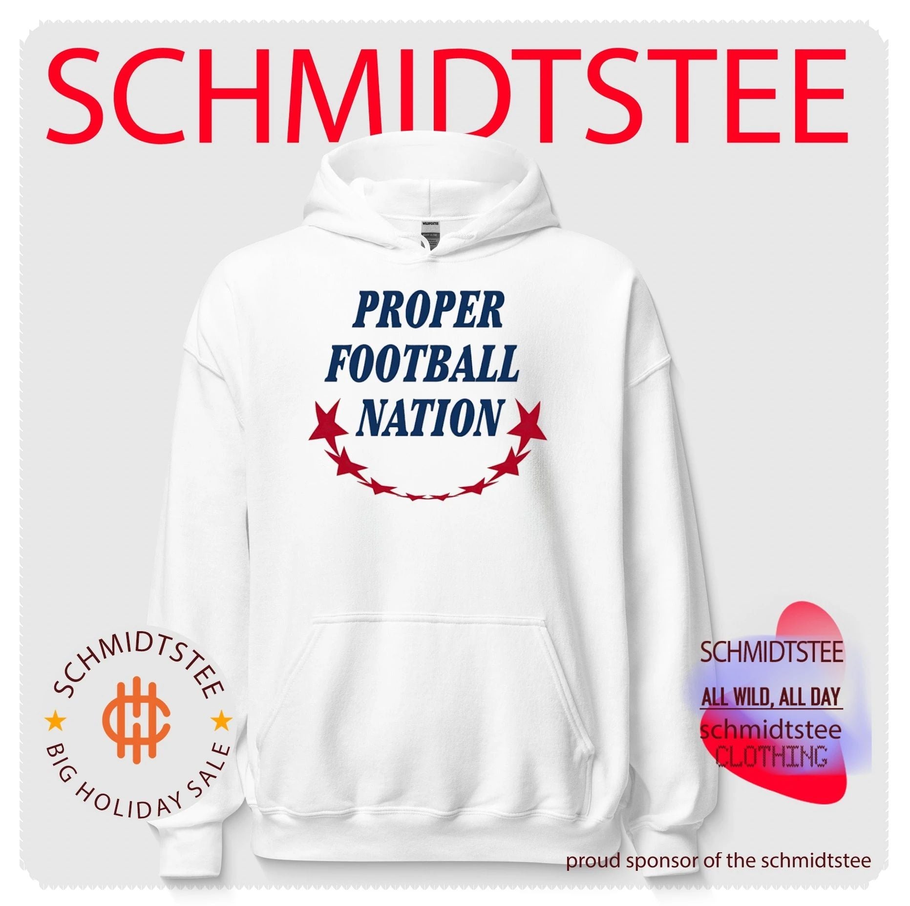 Proper football nation shirt