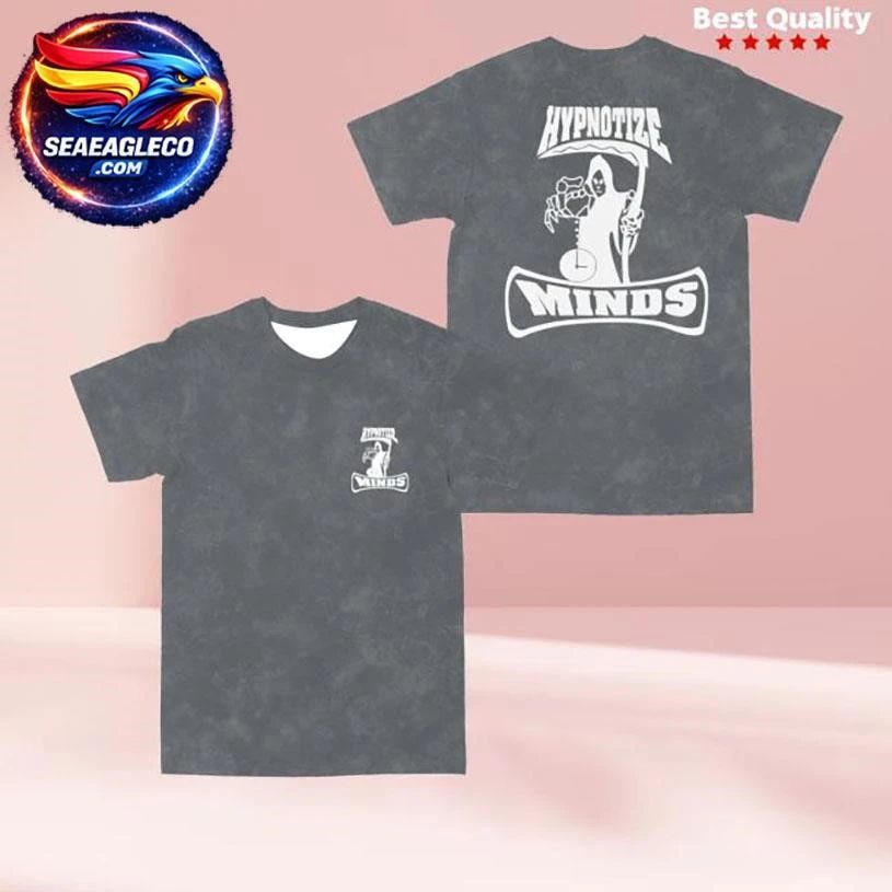 Three 6 Mafia Ch.1 Mineral Grey Two Sided Shirt