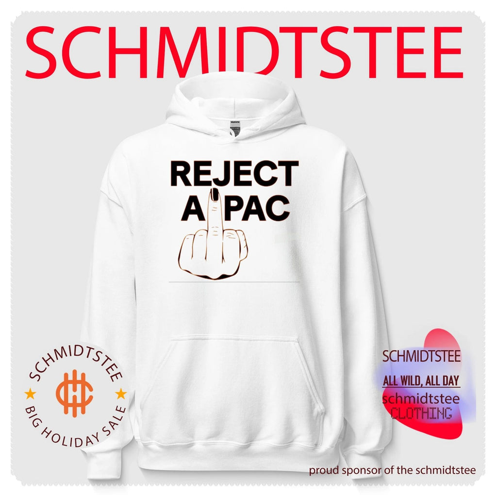 Reject Aipac middle finger shirt