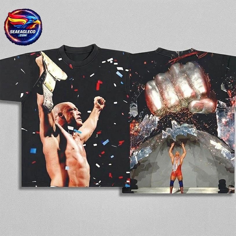 Kurt Angle Smackdown Two Sided Shirt