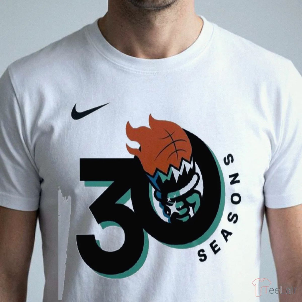 New York Liberty 30 Seasons Of Lighting It Up Shirt