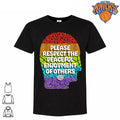Please Respect The Peaceful Enjoyment Of Others Vintage Embarc Gummy Riot Graphic Shirt