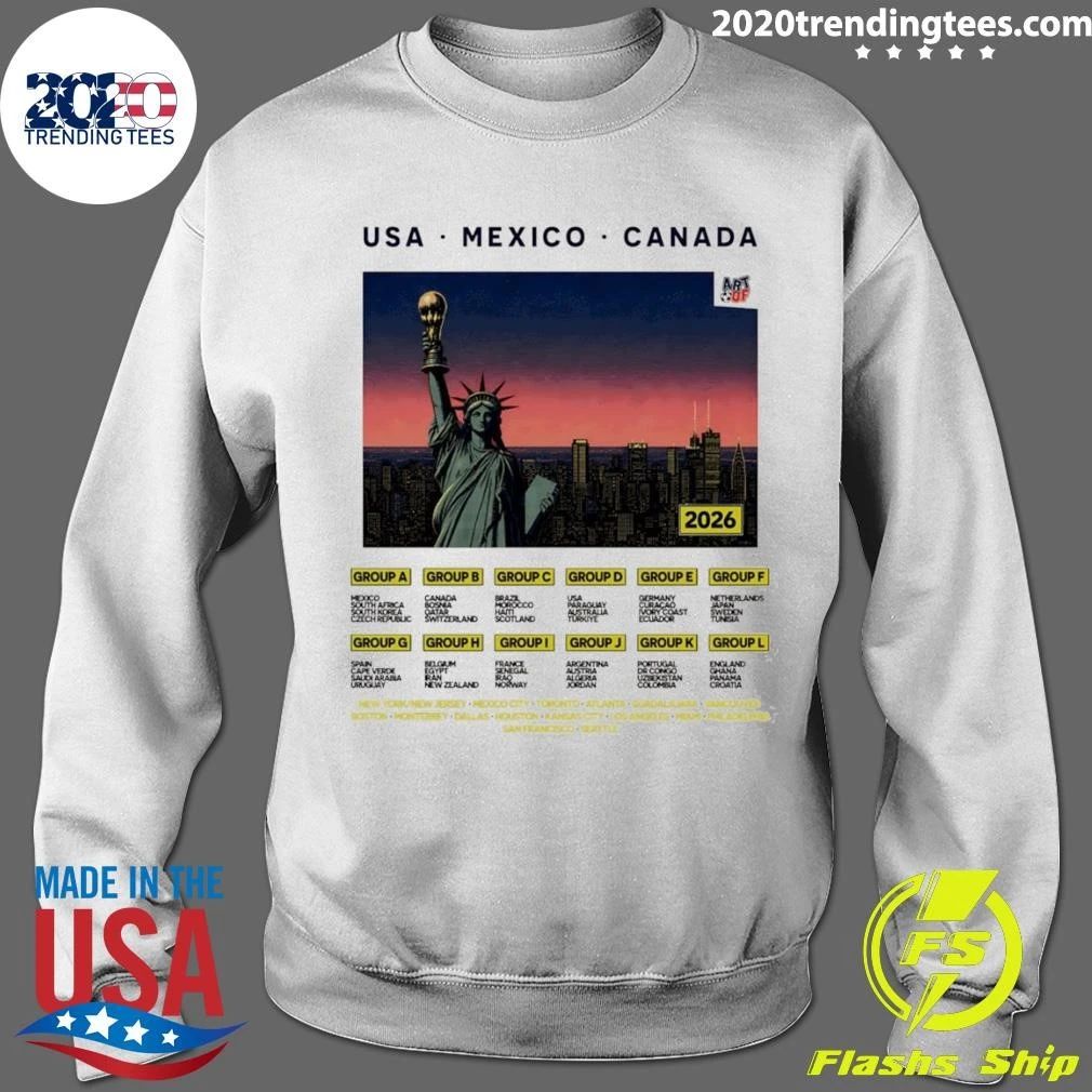 Statue of Liberty 2026 World Cup Retro Shirt