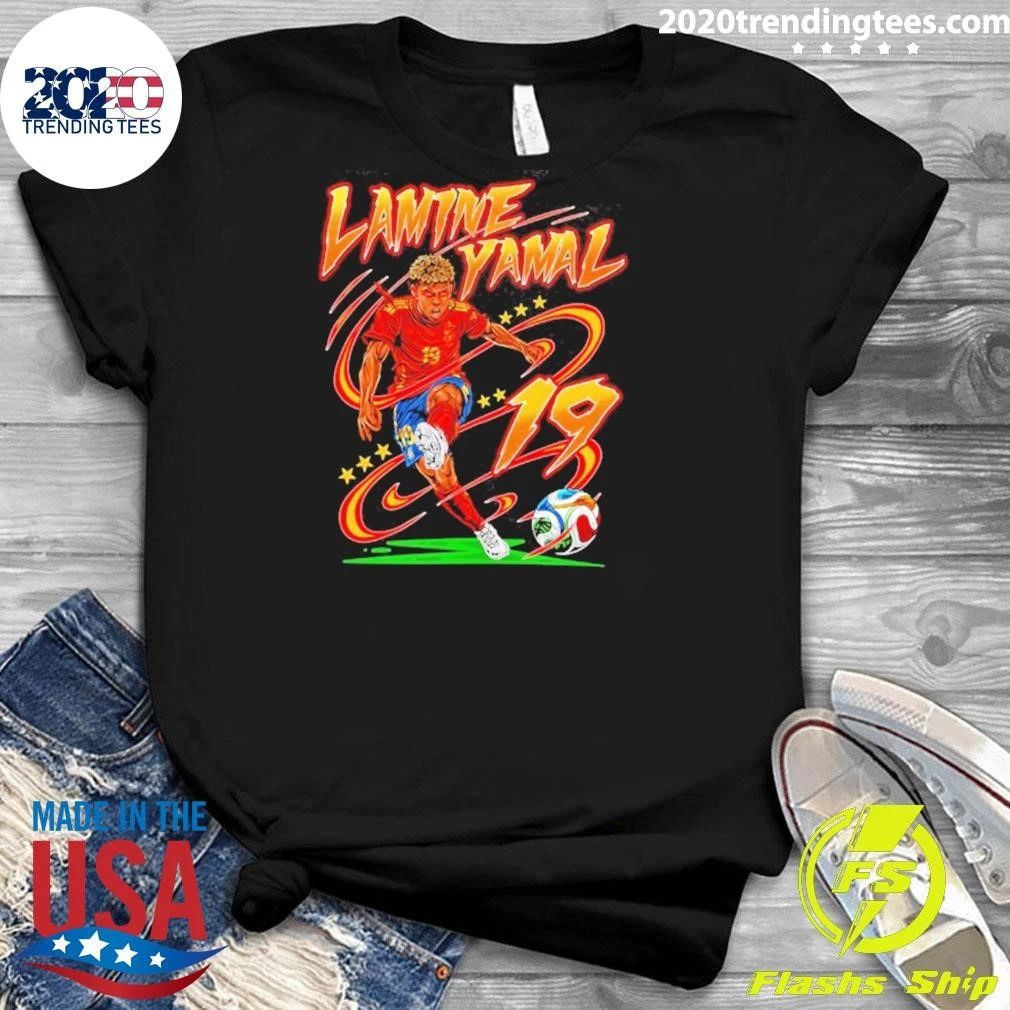 Lamine Yamal 19 Spain National Football Team Shirt