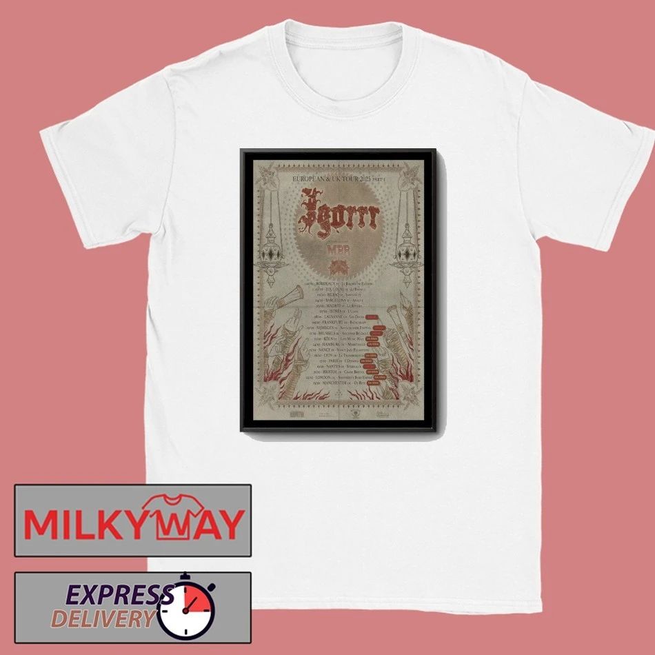 Igorrr European & UK Tour 2025 Poster shirt