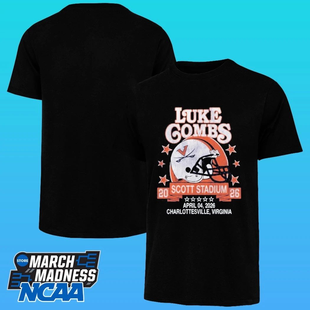 Luke Combs My Kinda Saturday Night Tour At Scott Stadium In Charlottesville Va Apr 04 2026 Shirt