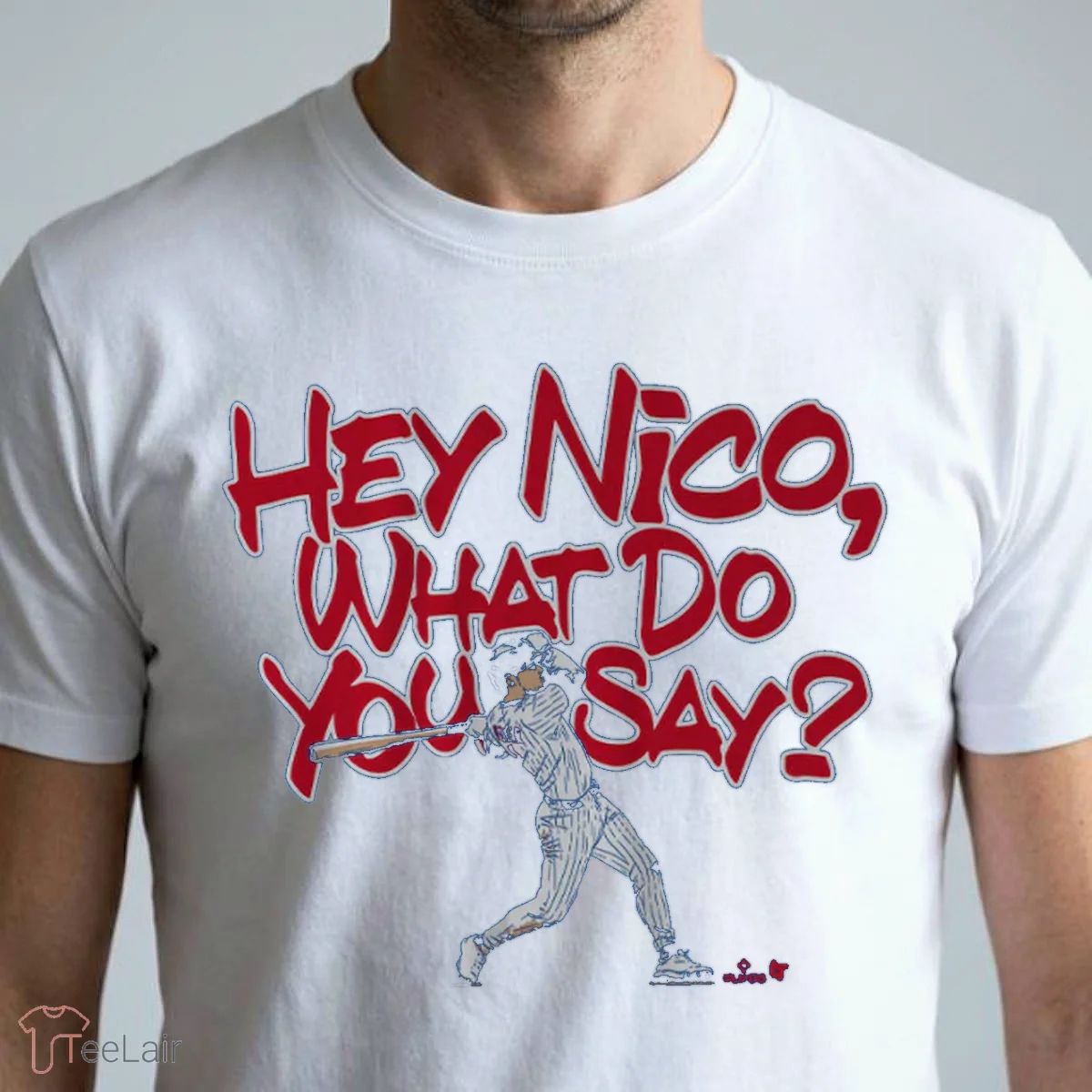 Nico Hoerner What Do You Say T-Shirt