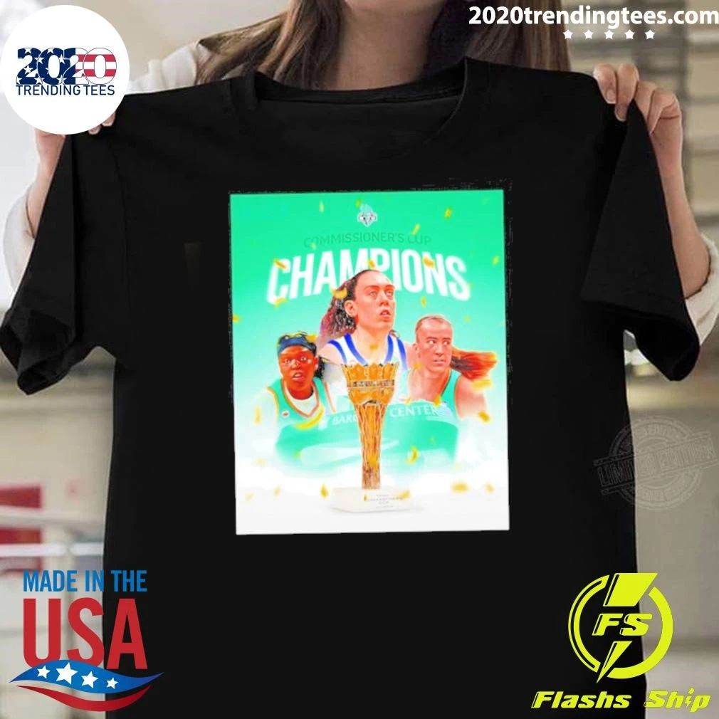 New York Liberty are the 2026 WNBA Commissioner’s Cup Champions Shirt