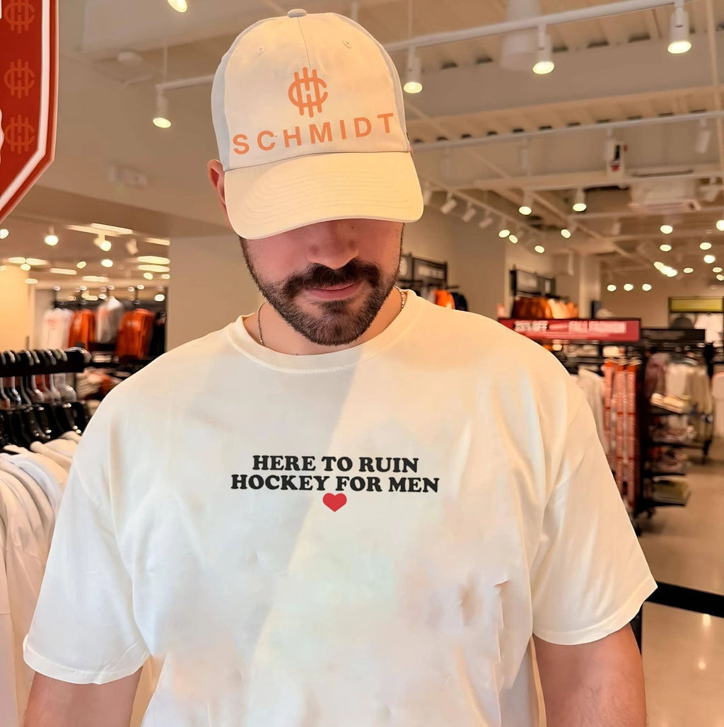 Here to ruin Hockey for men shirt