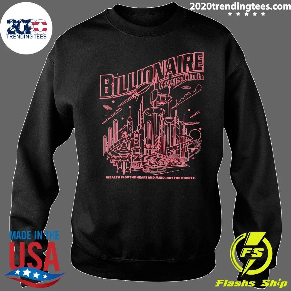 Billionaire Boys Club Wealth Is Of The Heart And Mind, Not The Роскет Shirt