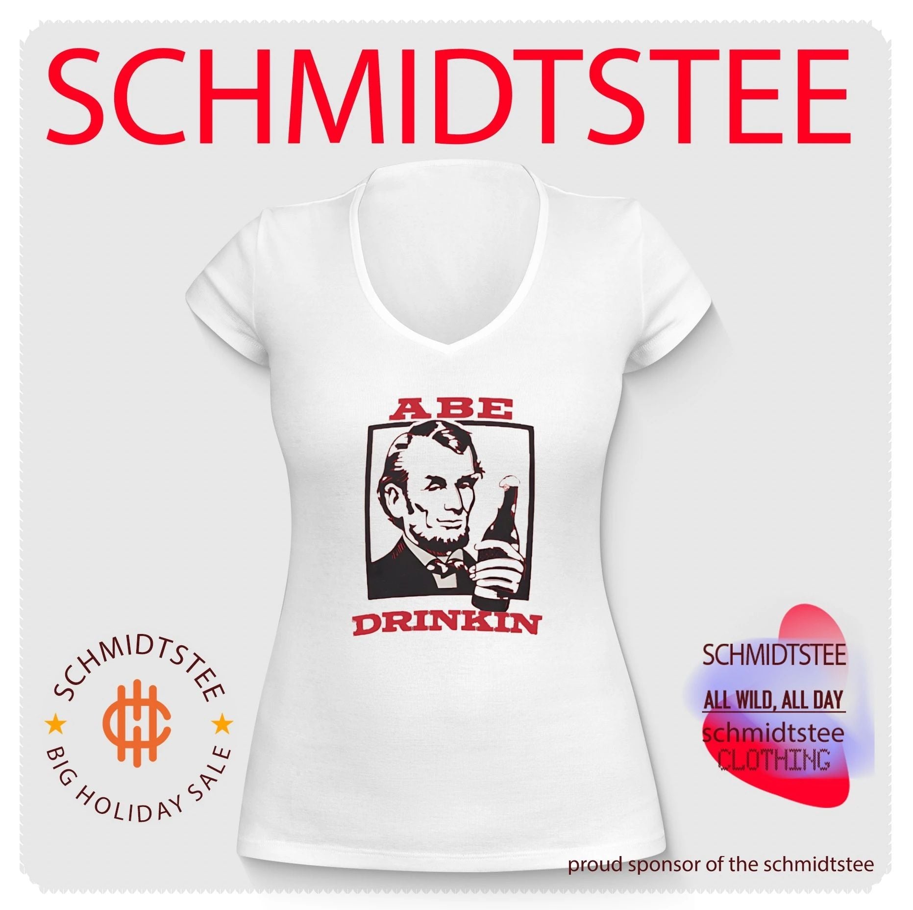 Abe Drinkin Abraham Lincoln Beer funny historical shirt