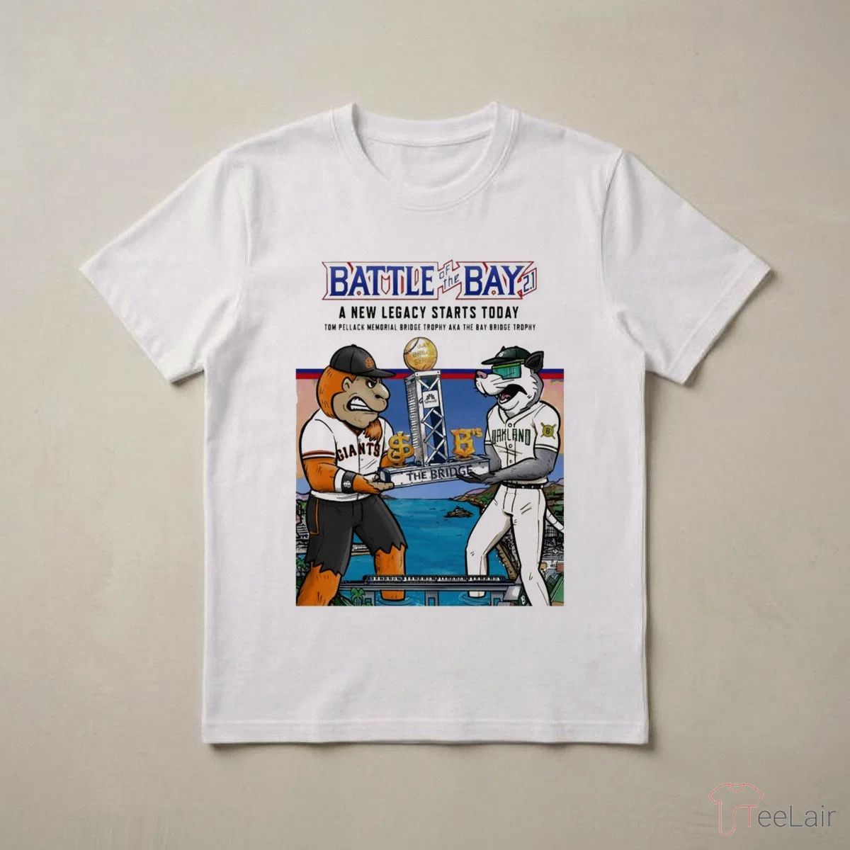 Oakland Ballers Vs San Francisco Giants Battle Of The Bay A New Legacy Starts Today Shirt