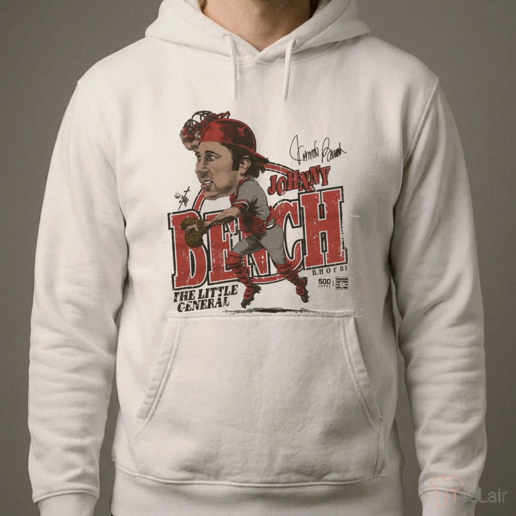Johnny Bench Cincinnati Bruce Stark Collection Shirt