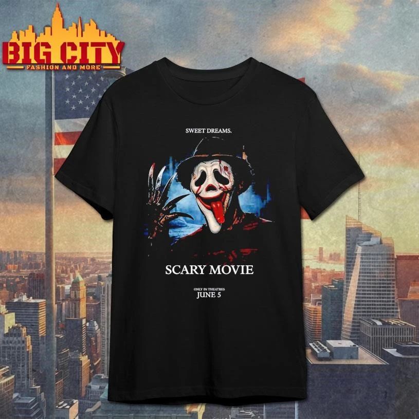 Scary Movie 6 Funny Freddy Krueger Sweet Dreams Variant Collage Shirt