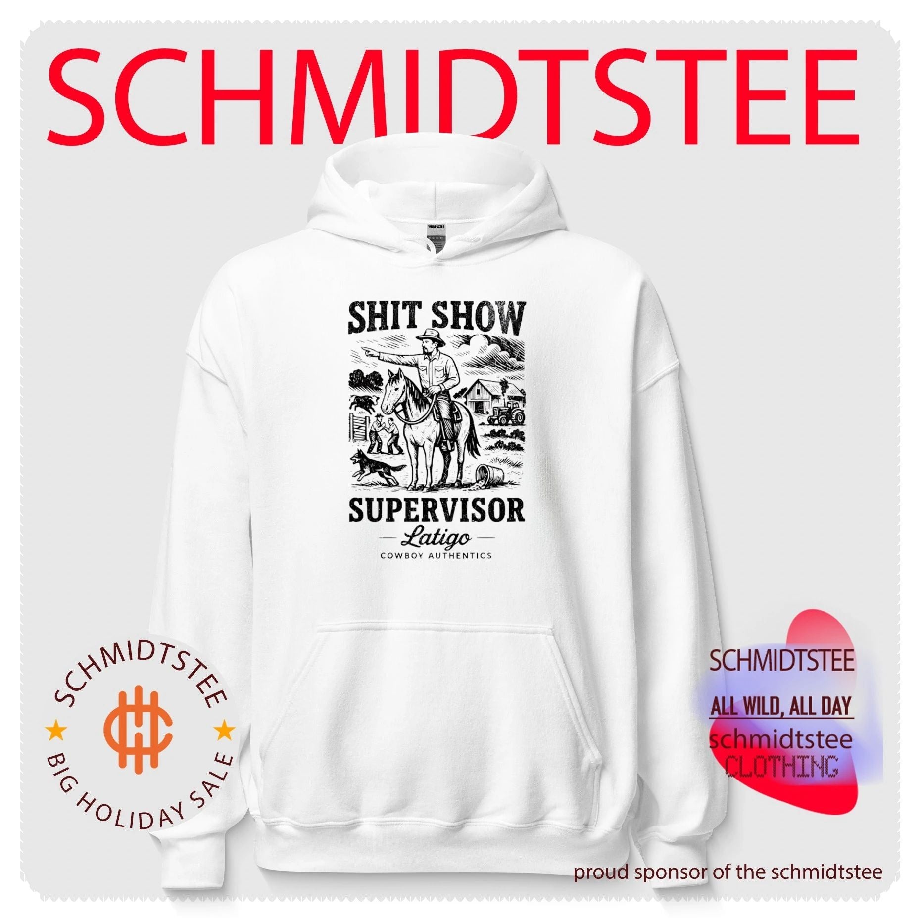 Shit Show Supervisor Cowboy Authentics Vintage shirt
