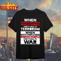 When brown people bomb white people T-shirt