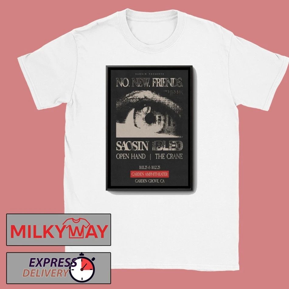 Saosin Festival Garden Amp Garden Grove Poster shirt