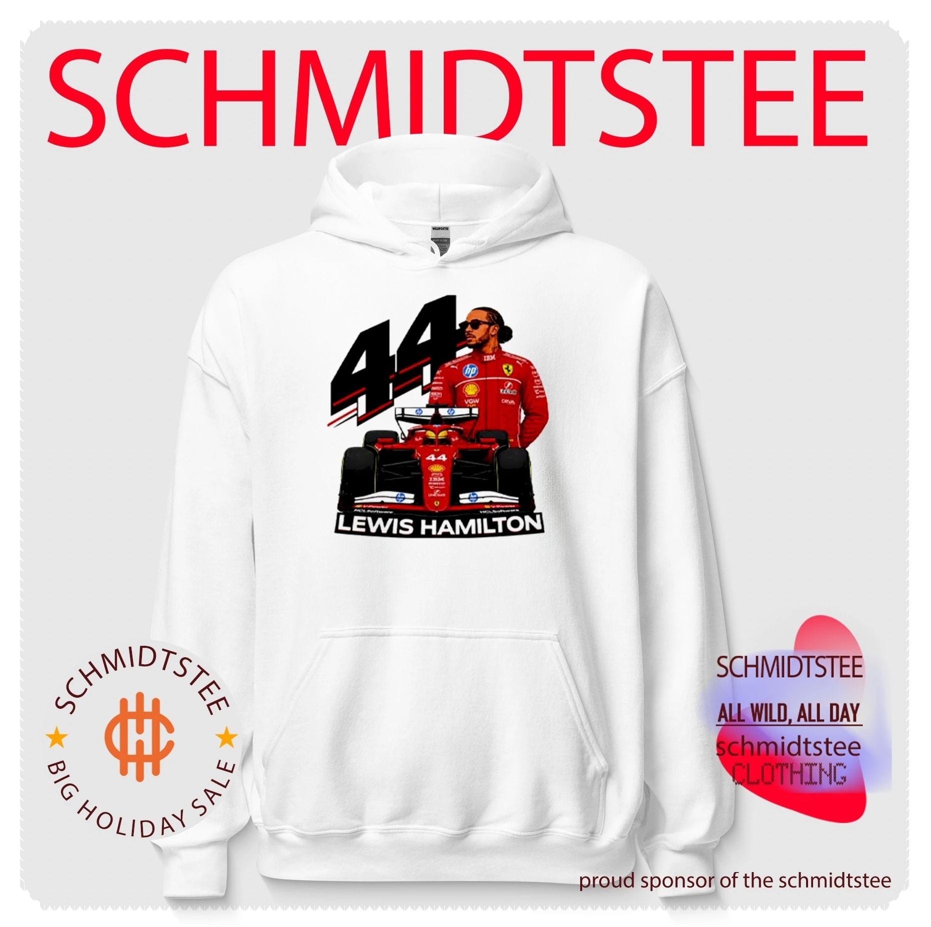 Lewis Hamilton 44 Ferrari F1 Shirt