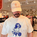 Dallas Cowboys cheerleader graphic shirt