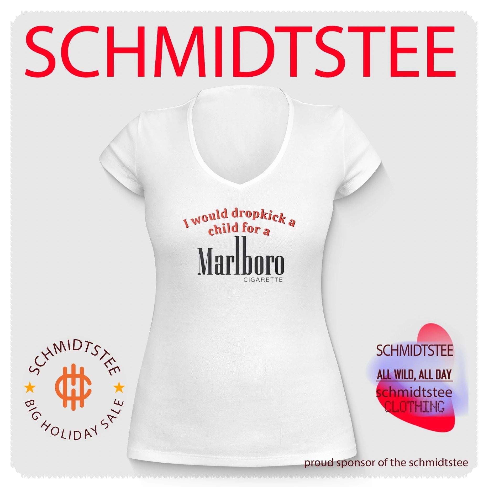 I Would Dropkick a Child for a Marlboro Cigarette Gen Z shirt