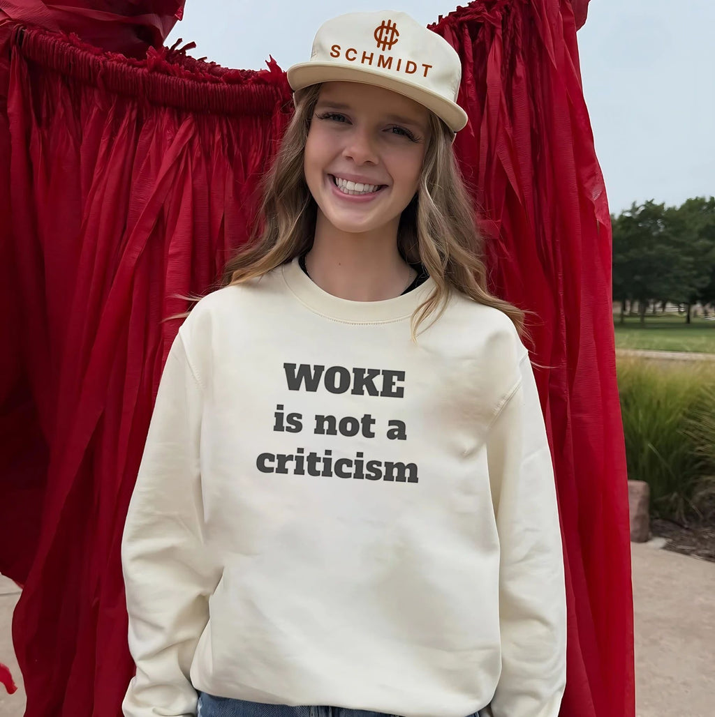 Woke Is Not a Criticism social commentary shirt