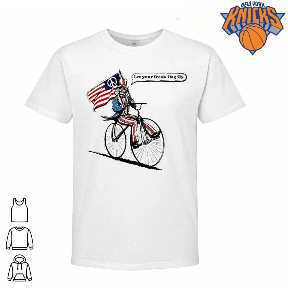 Uncle Sam Skeleton Let Your Freak Flag Fly shirt
