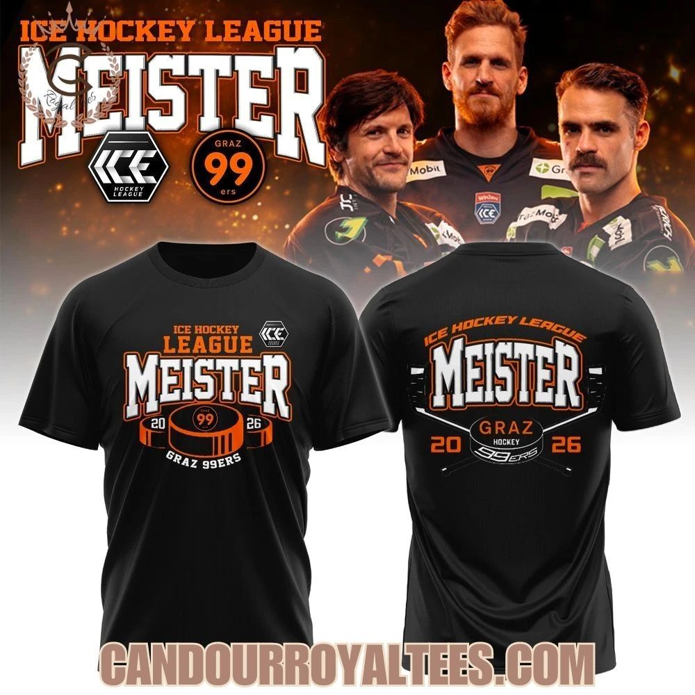Graz99ers Hockey Meister ICE Hockey League 2026 Shirt