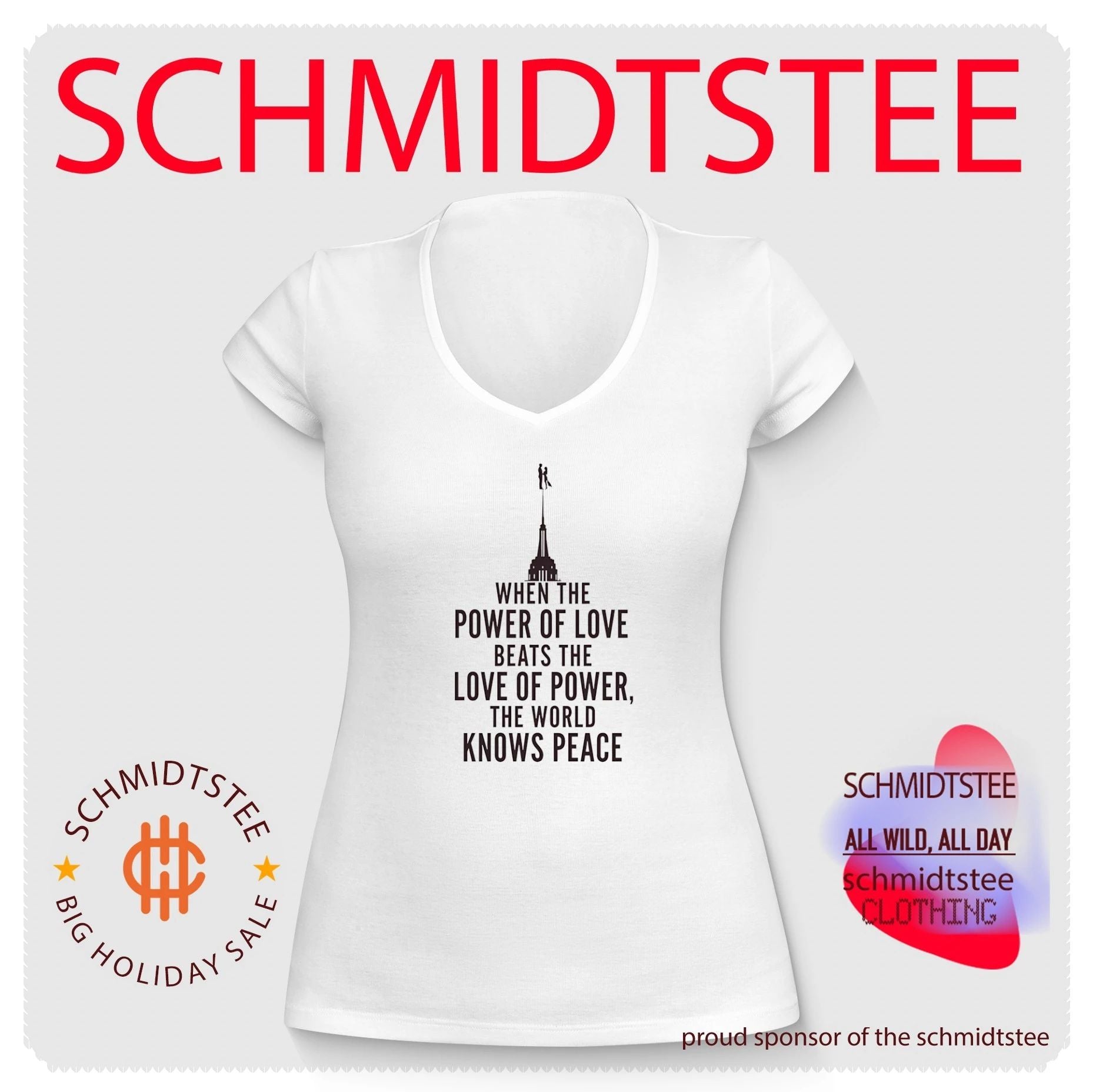 Power Of Love NYC Skyline Ultimate Shirt