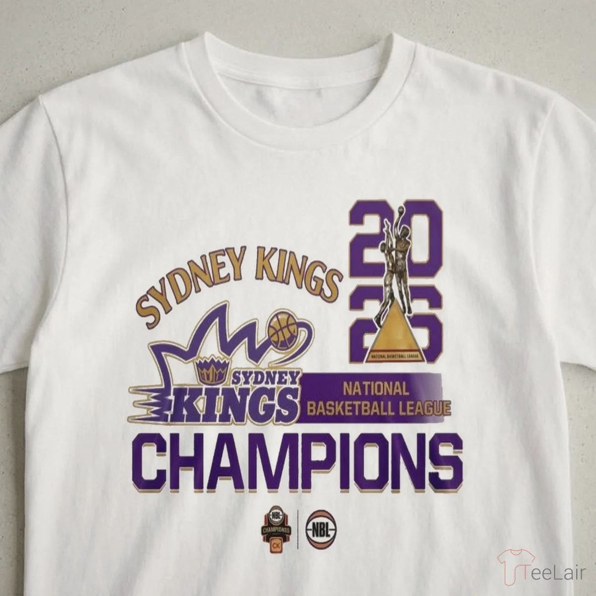 Sydney Kings 2026 NBL Sydney Kings National Basketball League Champions Shirt