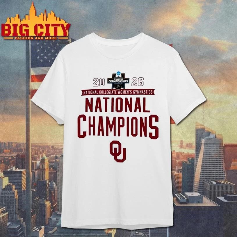 Oklahoma Sooners Gymnastics National Champs 2026 shirt