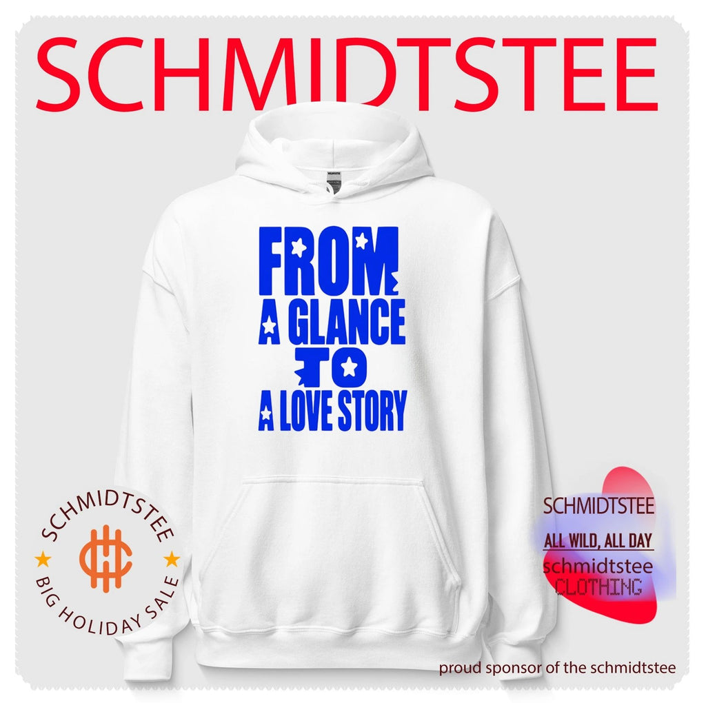 From a Glance to a Love Story romance relationship shirt