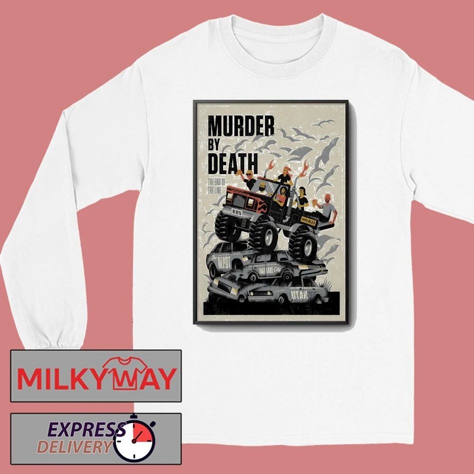 Murder By Death The Depot In Salt Lake City UT Oct 19 2025 Poster shirt
